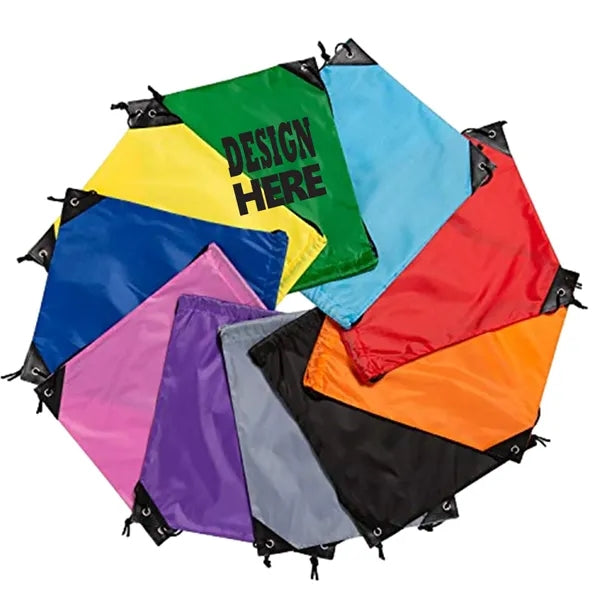 Customizable Multi-Color Advertising Drawstring Backpack