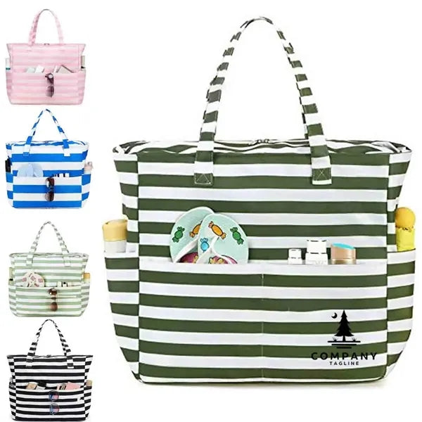 Waterproof Tote Bag with Zipper