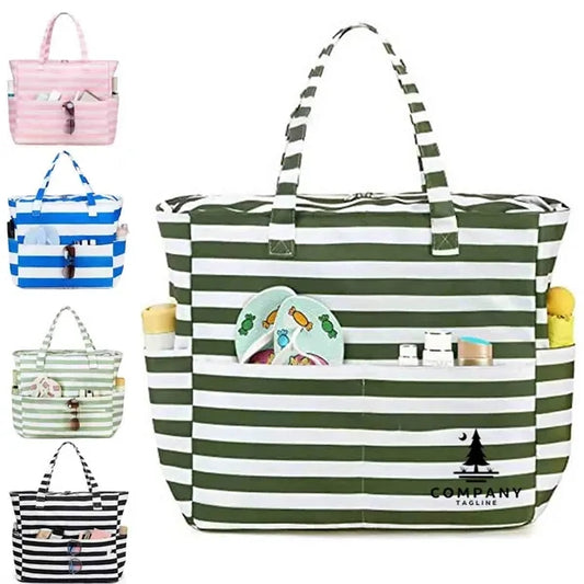 Waterproof Tote Bag with Zipper
