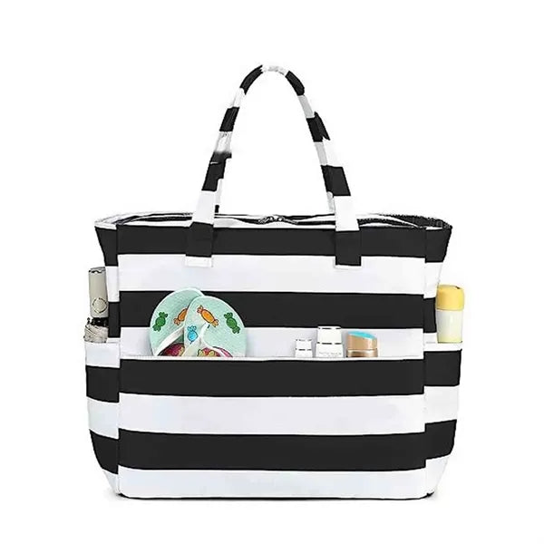 Waterproof Tote Bag with Zipper