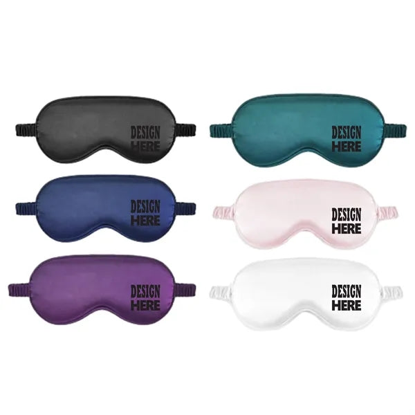 Double Sided Adjustable Silk Like Eye Mask
