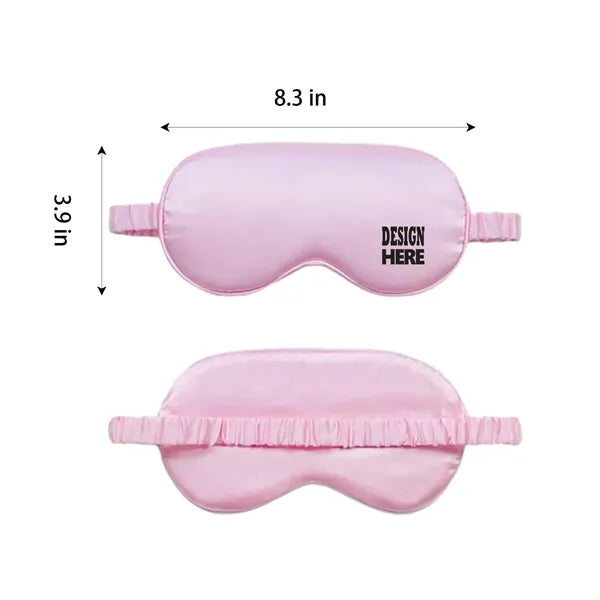 Double Sided Adjustable Silk Like Eye Mask