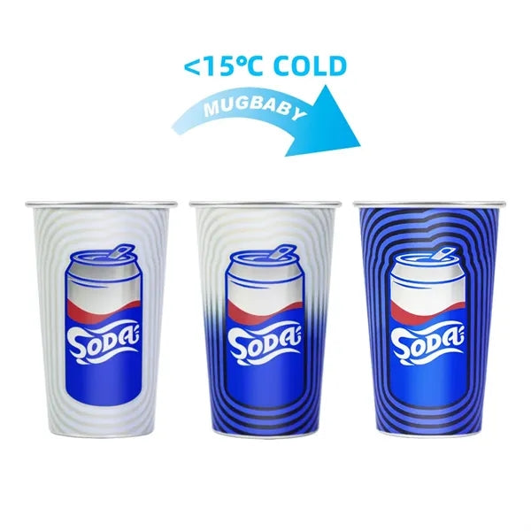 Cold-Activated Aluminum Beer Cup