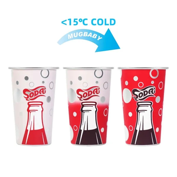 Cold-Activated Aluminum Beer Cup