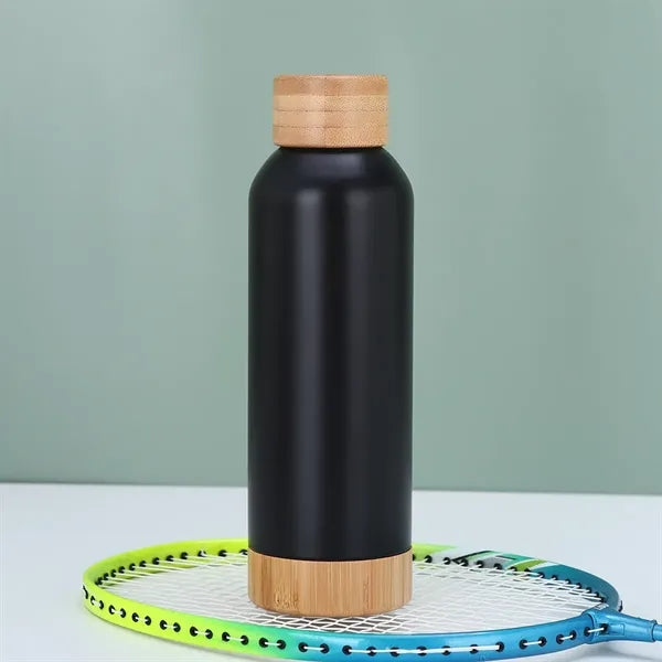 Bamboo Lid Sports Bottle