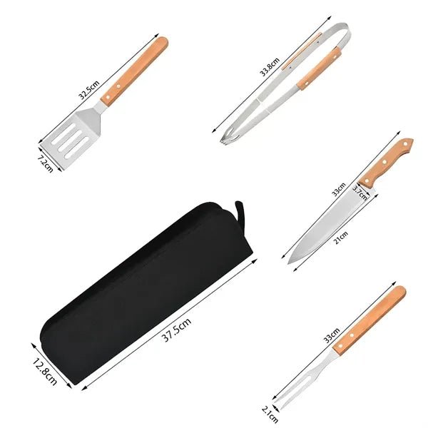 Wooden BBQ Tools