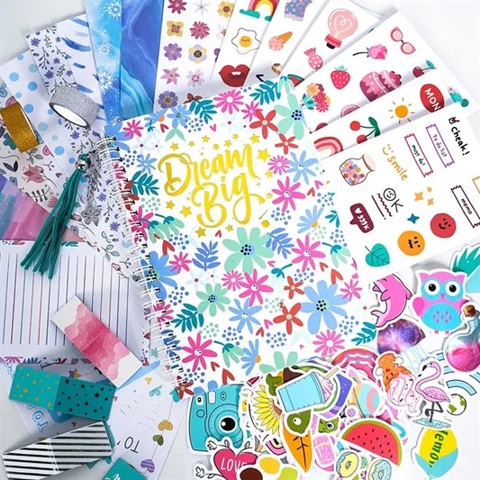 Children's Journal Sticker Stationery Set