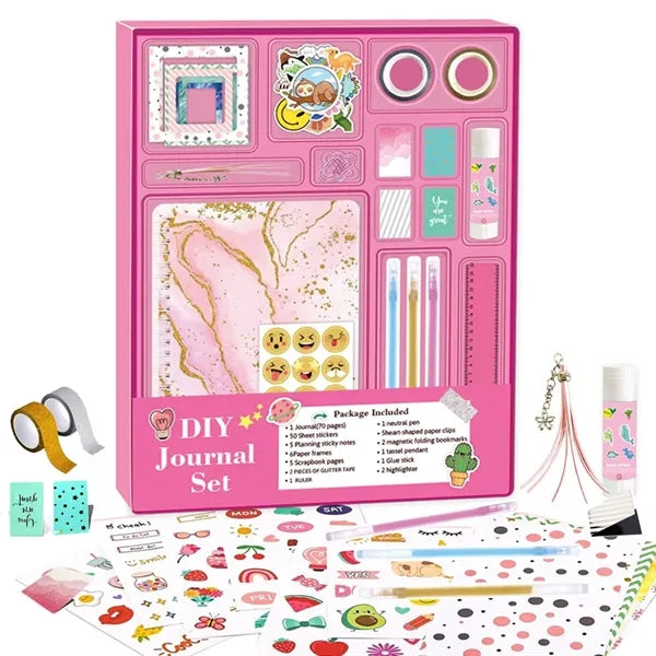 Children's Journal Sticker Stationery Set