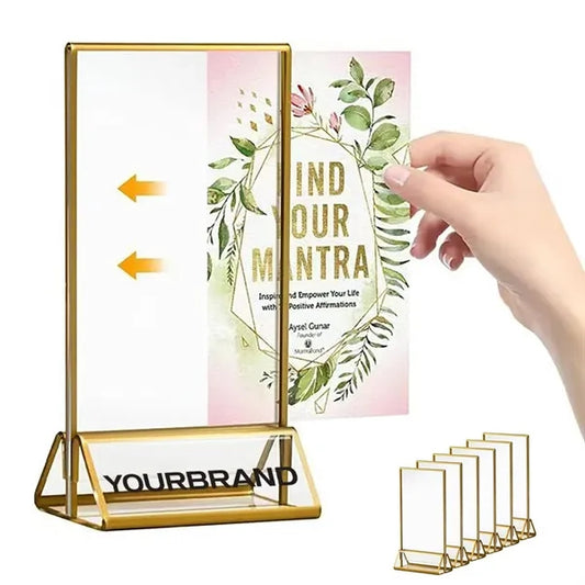 Acrylic Sign Holder