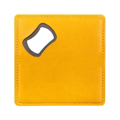 Leather 2-in-1 Opener Coaster