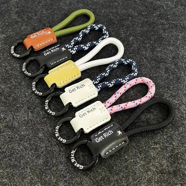 Braided Rope Keychain