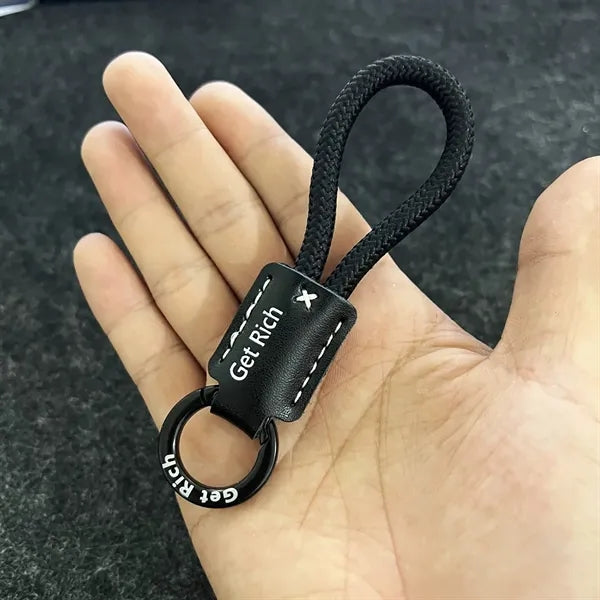 Braided Rope Keychain