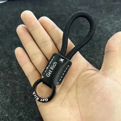 Braided Rope Keychain