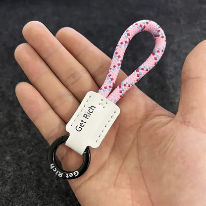 Braided Rope Keychain