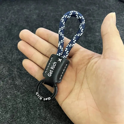 Braided Rope Keychain