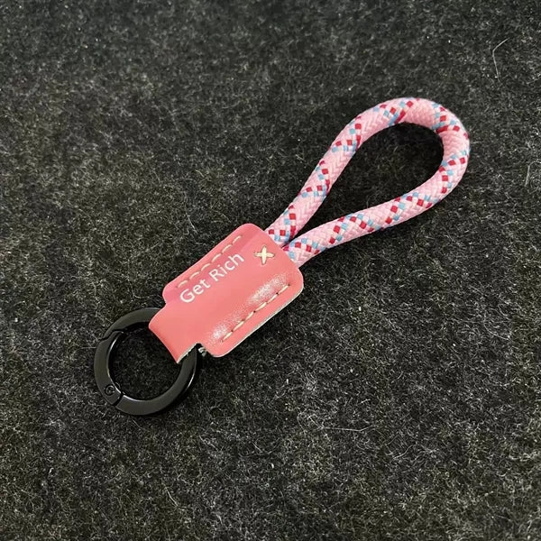 Braided Rope Keychain