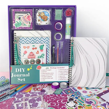 Purple Journal Gift Set
