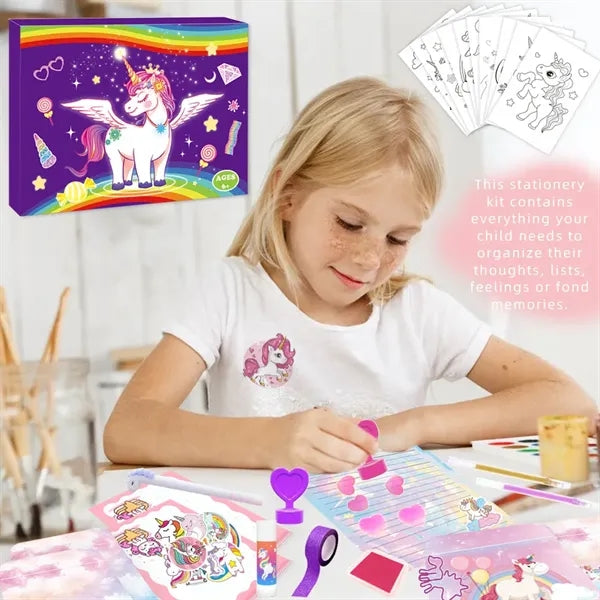 Unicorn Purple DIY Journal Set