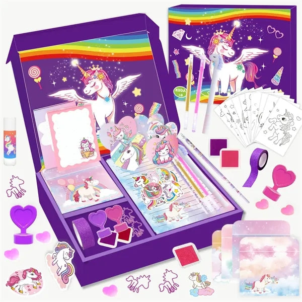 Unicorn Purple DIY Journal Set
