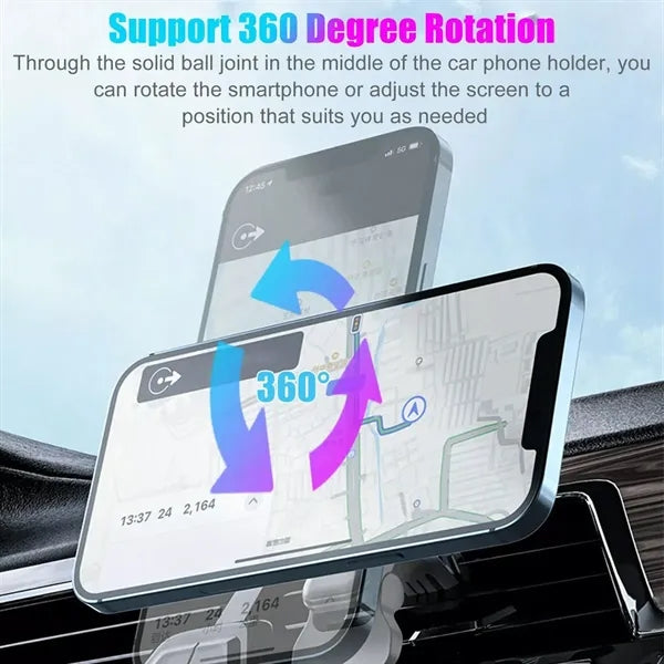 Magnetic Car Wireless Charger Mount Holder