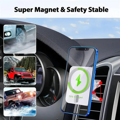Magnetic Car Wireless Charger Mount Holder