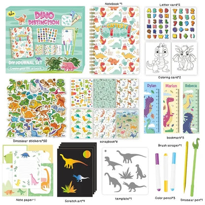 Dinosaur DIY Journal Set