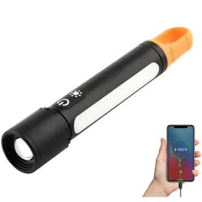 Zoom Multi-function Flashlight