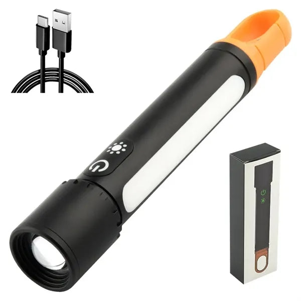 Zoom Multi-function Flashlight