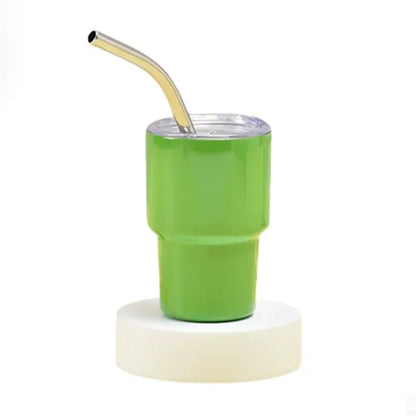 2oz Car Mini Tumbler with Straw and Lid