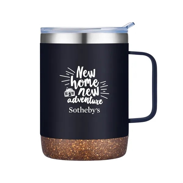 12 oz. Vacuum Mug with Cork Bottom