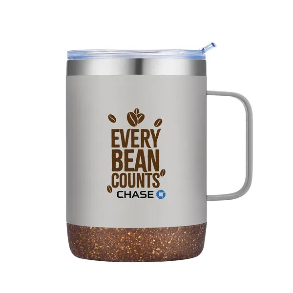 12 oz. Vacuum Mug with Cork Bottom