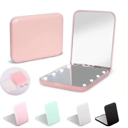 Pocket Mirror with LED Light