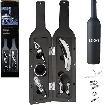 5-Piece Wine Bottle Corkscrew & Accessory Set
