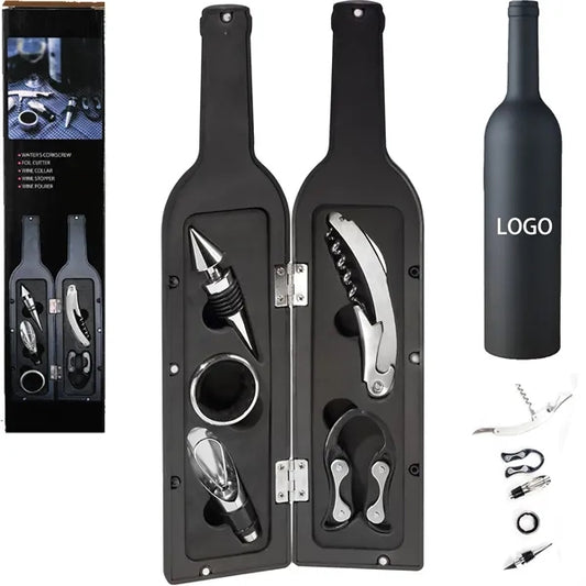 5-Piece Wine Bottle Corkscrew & Accessory Set