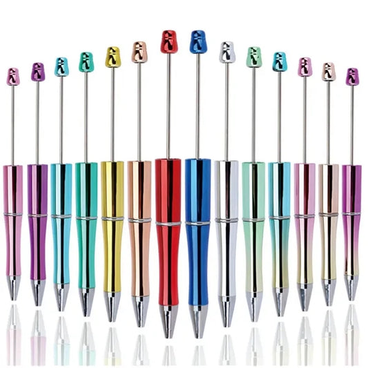 Beadable ballpoint pen