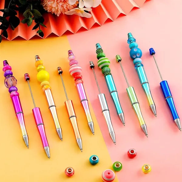 Beadable ballpoint pen