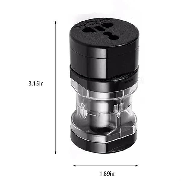 Universal travel charger international power plug adapter