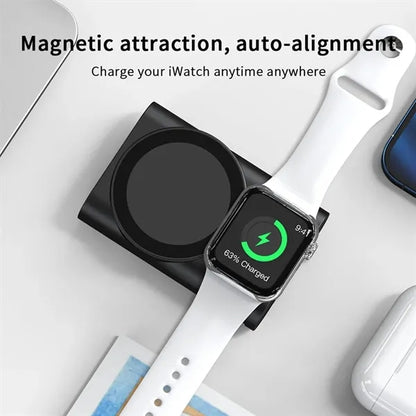 5000mAh 3 in 1 magnetic wireless charging mobile power bank