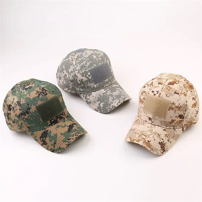 Outdoor camouflage military tactical cap truck baseball hat