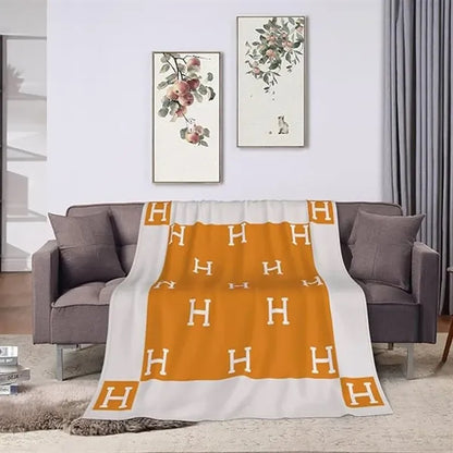 Office home single nap air conditioning wool sofa blanket