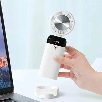 Portable Handheld Fan with Phone holder