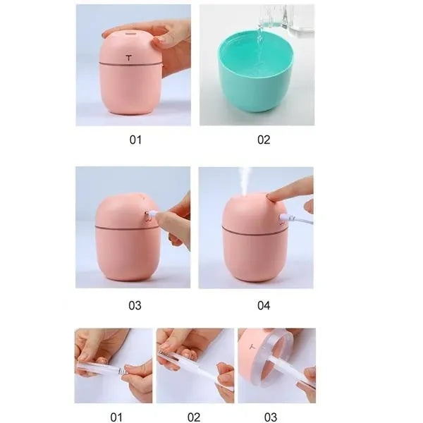 Portable Mini Cute Air Humidifier