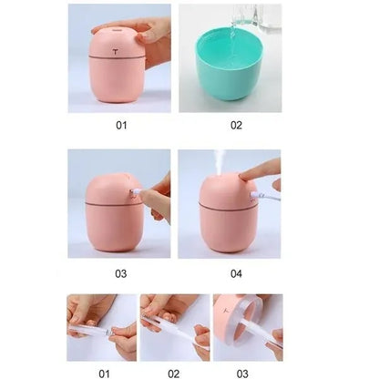 Portable Mini Cute Air Humidifier
