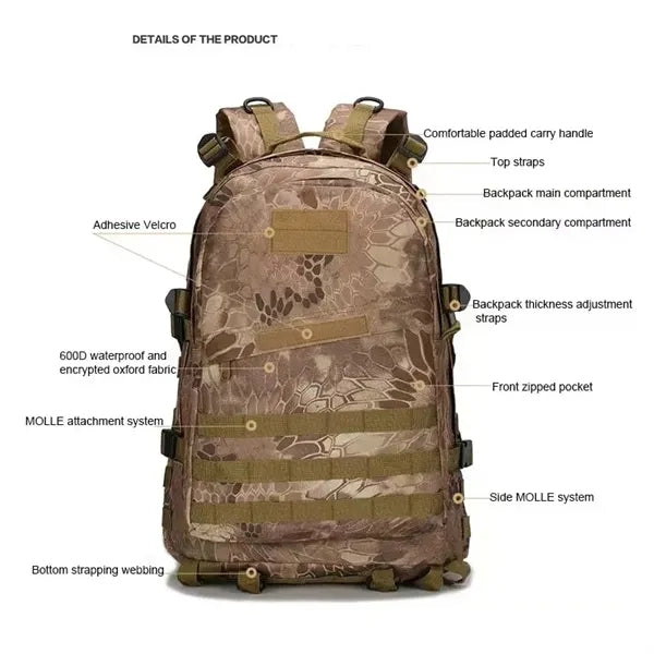 Outdoor Military Tactical Backpack