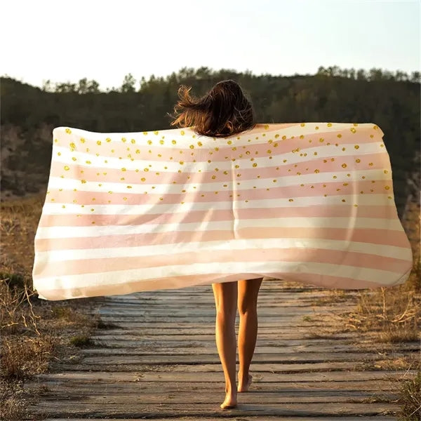 Sublimated Beach Towel