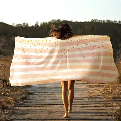 Sublimated Beach Towel