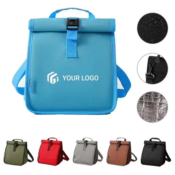 Multifunctional Crossbody Oxford Cloth Foldable Lunch Bag