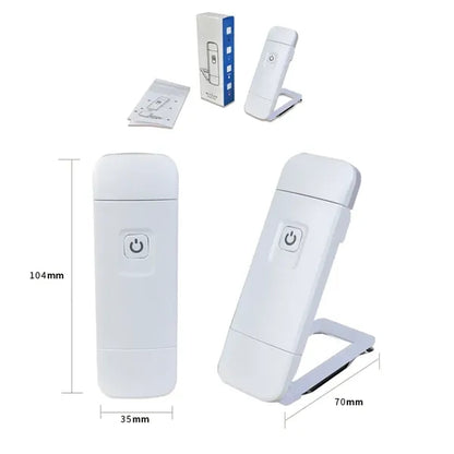 USB Charge Mini Night Light Book Clip Lamp