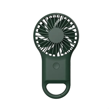 Rechargeable Handheld Fan With Carabiner
