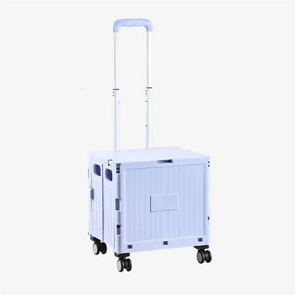 4 Rotate Wheels Folding Utility Cart